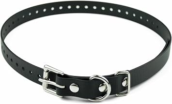 E-Collar Educator 3/4 Biothane Dog Collar, Black