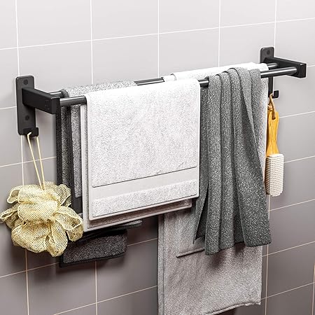 Twinkle - Toallero de pared adhesivo para ducha y cocina ...