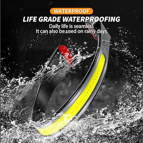 Miniatura 9 de PINSAI Linterna de bolsillo con clip, luz LED recargable UV ligera, lámpara de trabajo pequeña súper brillante con luz lateral COB, potente linterna