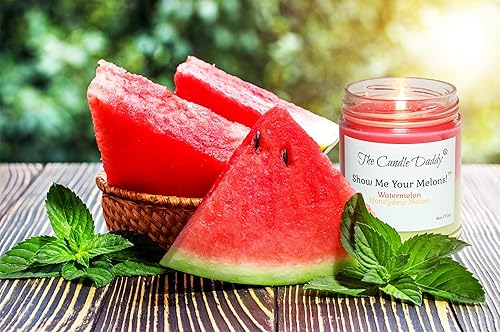 Miniatura 3 de Show Me Your Melons - Vela perfumada divertida de sandía y miel – Vela en tarro de 6 onzas