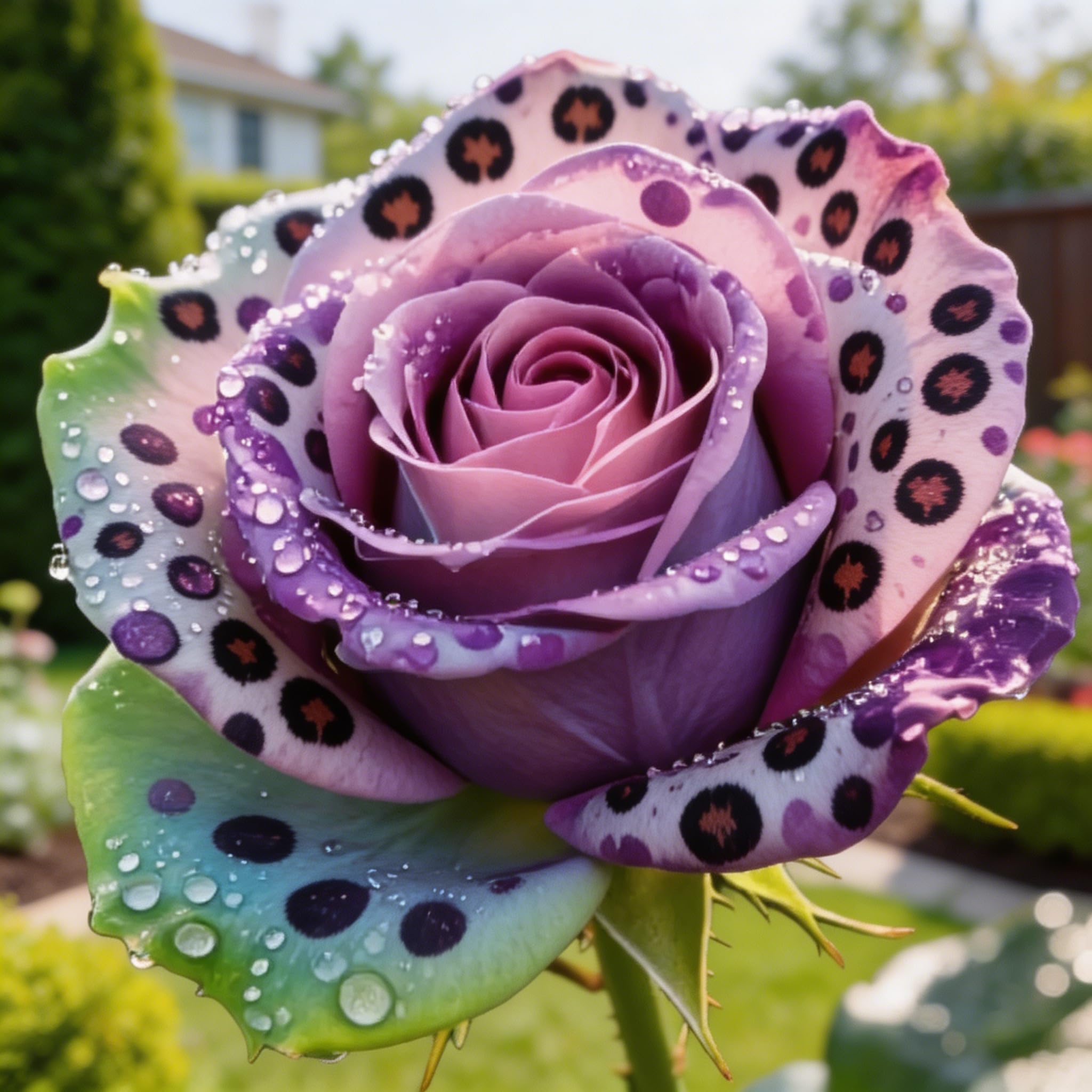 Mischfarbene Rosenpflanzen, für individuelle Gartengestaltung-5Rhizom-h