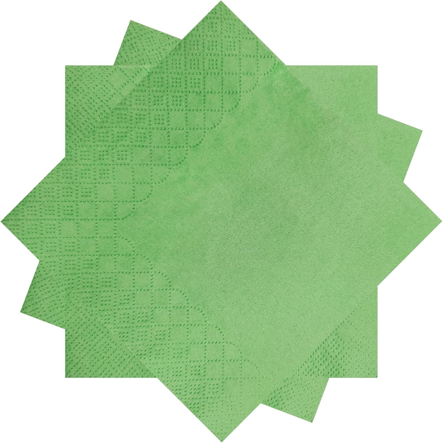 300 Pack green napkins disposable,2ply Green Cocktail