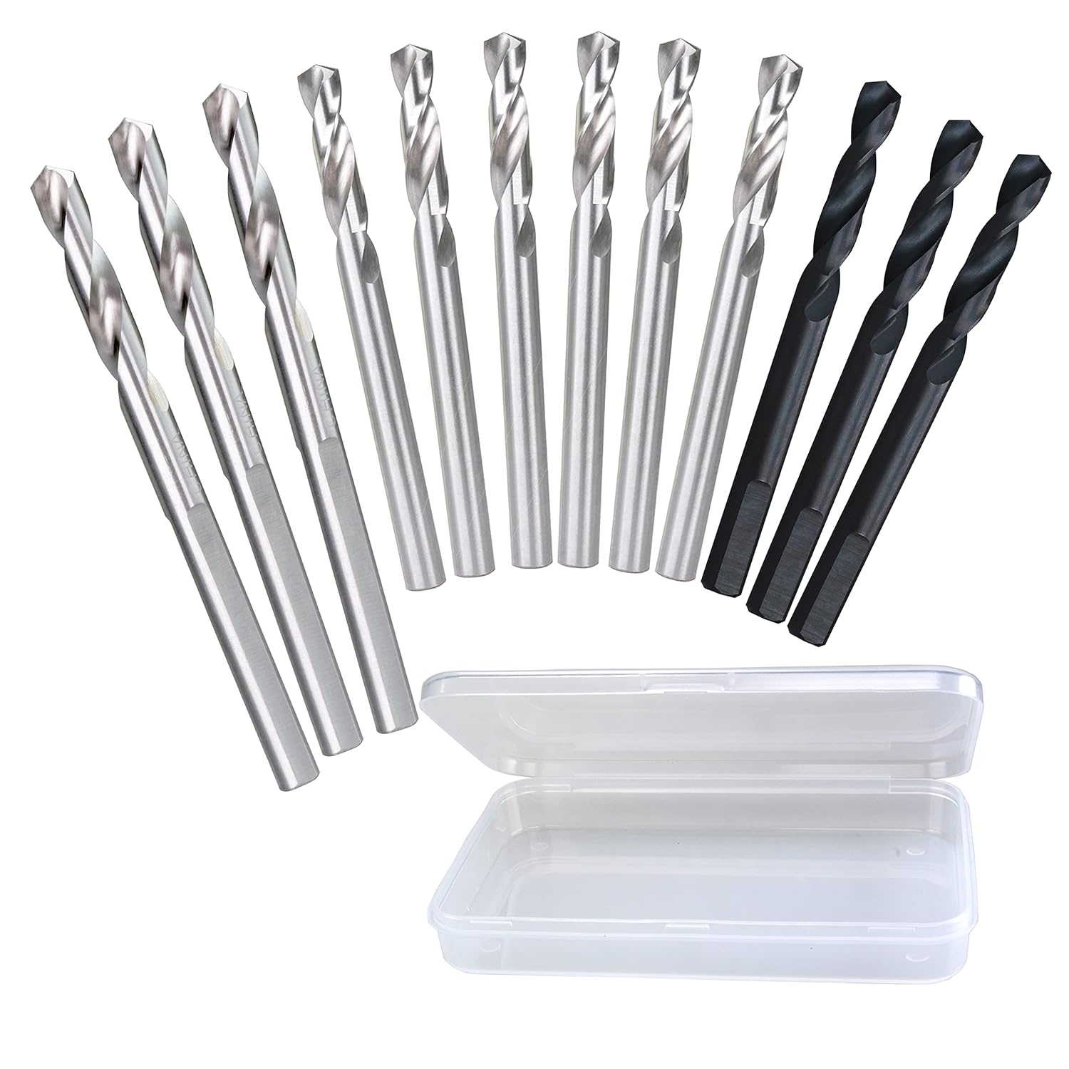 1/4 inch Pilot Drill Bit High-Speed Steel Bit HSS for Hole Saw Arbor 12pcs Use in Wood, Metal.