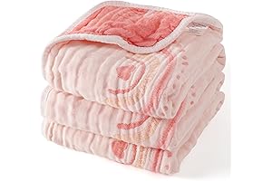 Premium Muslin Baby Blanket 6-Layer Cotton