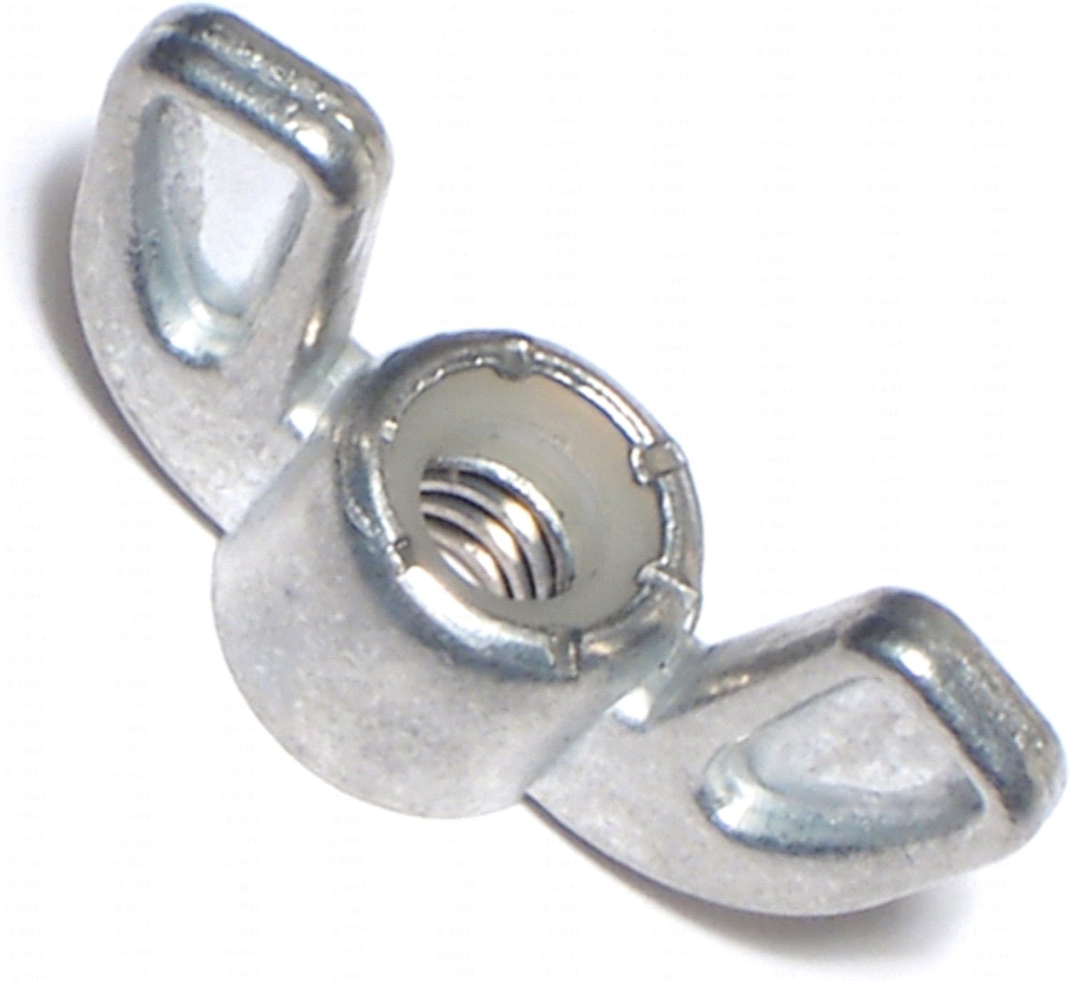Hard-to-Find Fastener 014973393793 Wing Nut Nylon Insert, 1/4-20, Piece-20