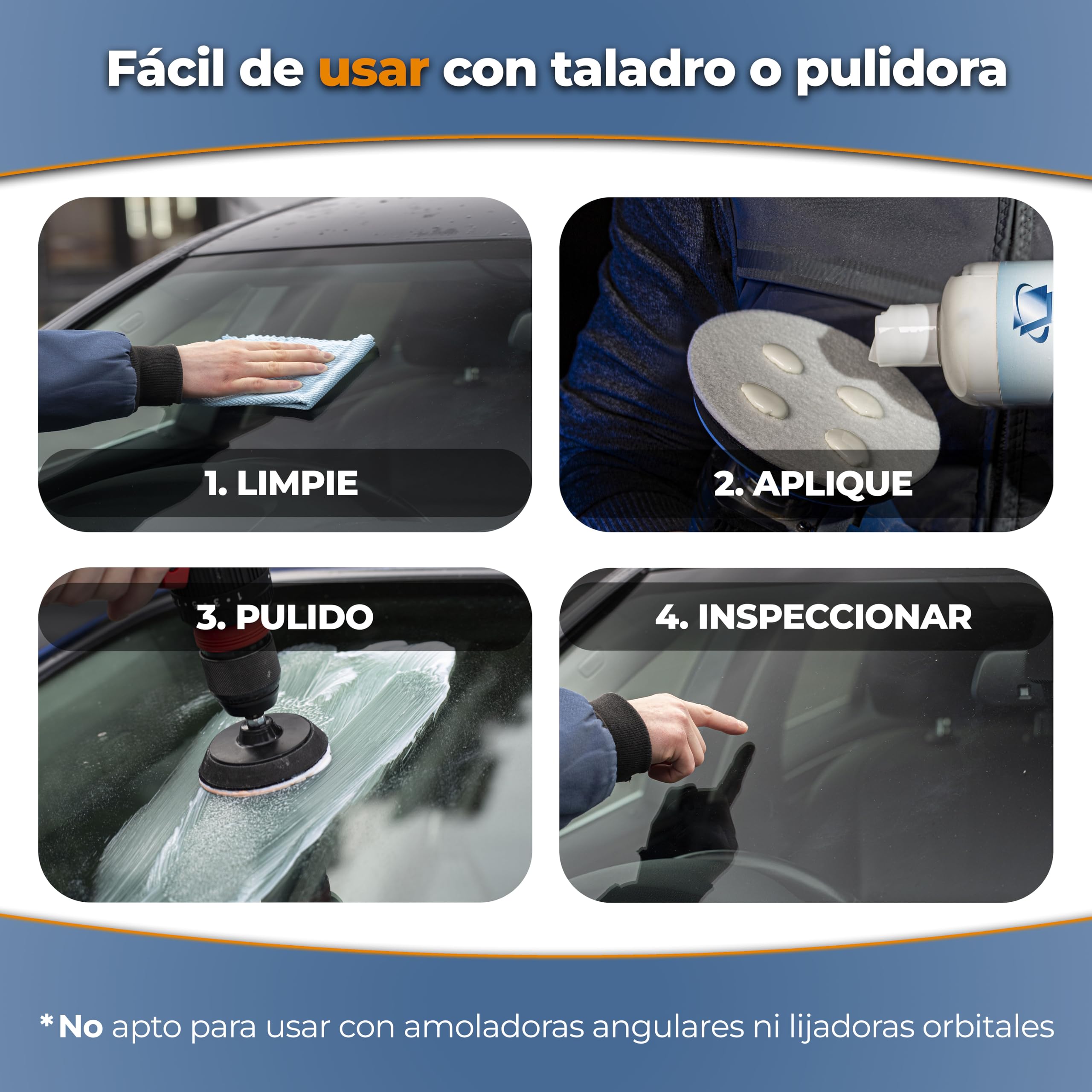Compuesto de Pulido de Cristal de 250 ml, Vidrio Pulido Solución, óxido de Cerio Suspended Gel – Grado Fino