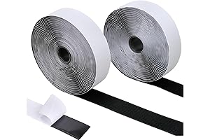 30 Feet Super Strong 1.5 Inch Velcro | Industrial-Grade Hook and Loop Fastener