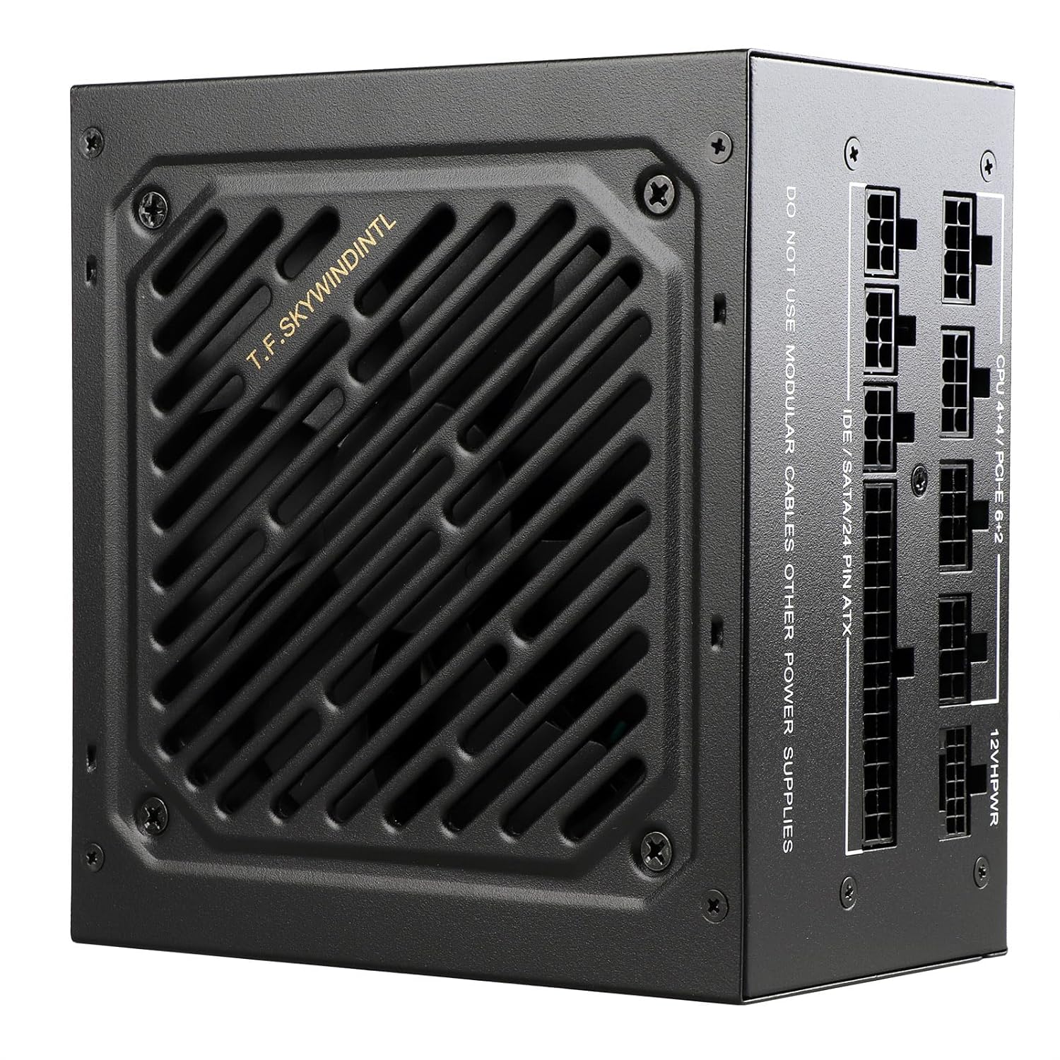 1000W PSU ATX 3.0 PCIE 5.0 80 Plus Gold Fully Modular Power Supply 100-240V 120mm Silent Fan | Zero-RPM with 12+4PIN 12VHPWR Connector and 20+4/24Pin Motherboard Power for Gaming Desktop PC