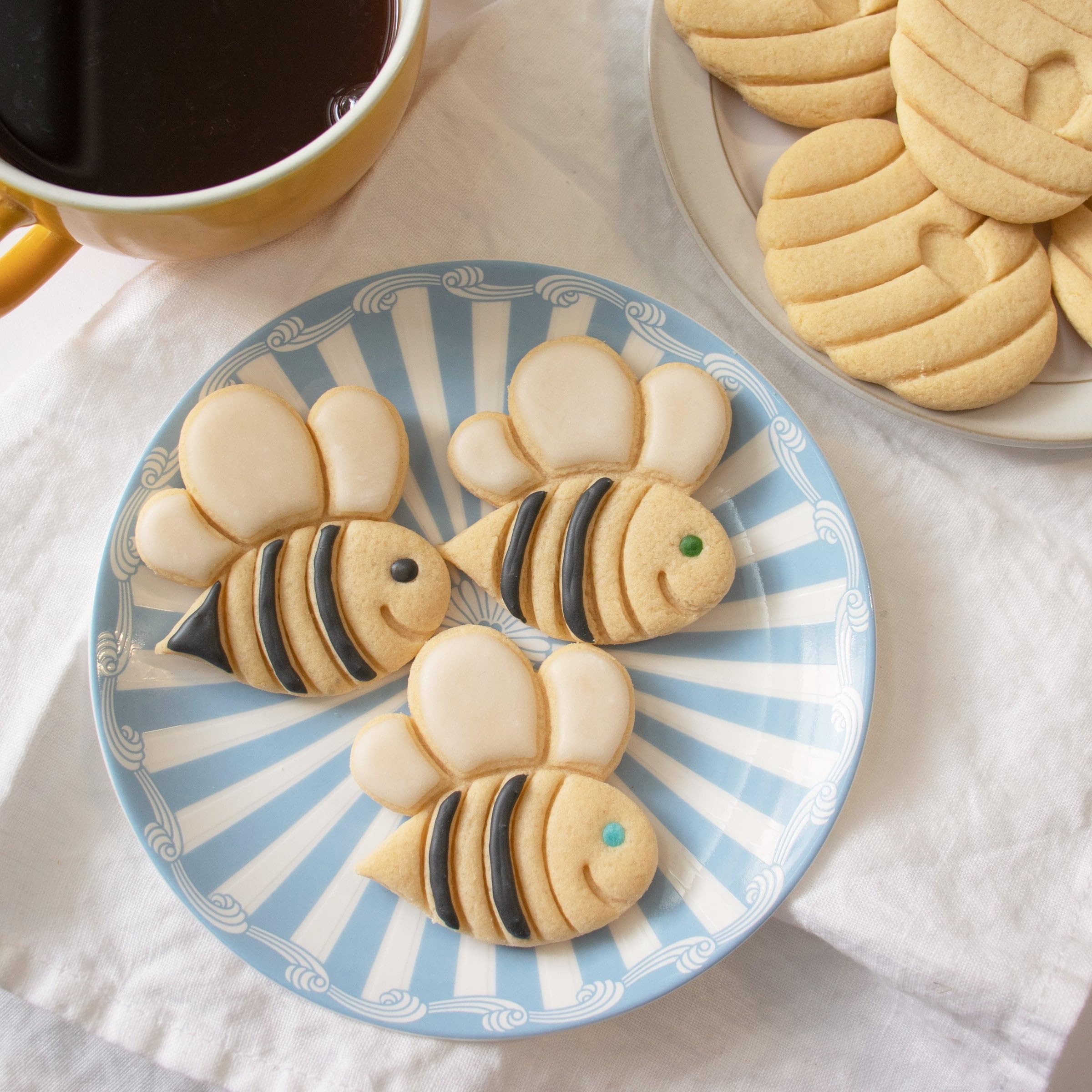 Cortador de galletas con forma de abeja, 1 pieza