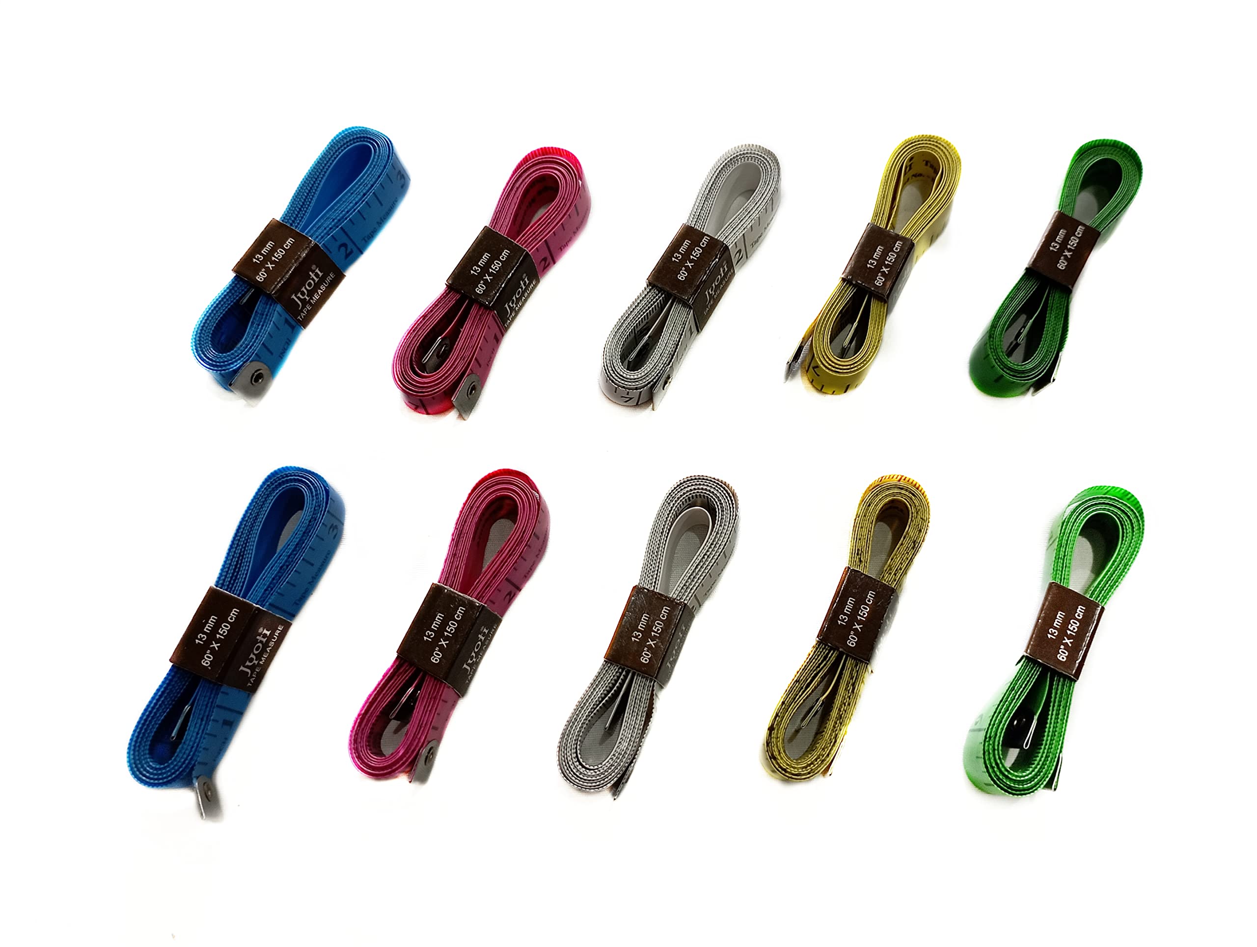 Sianna Collections Jyoti Tape Measure (Length 60 Inches / 150cm - Width 13mm) - Pack of 10 Pieces (B0BFC27GKJ) Amazon Price History, Amazon Price Tracker