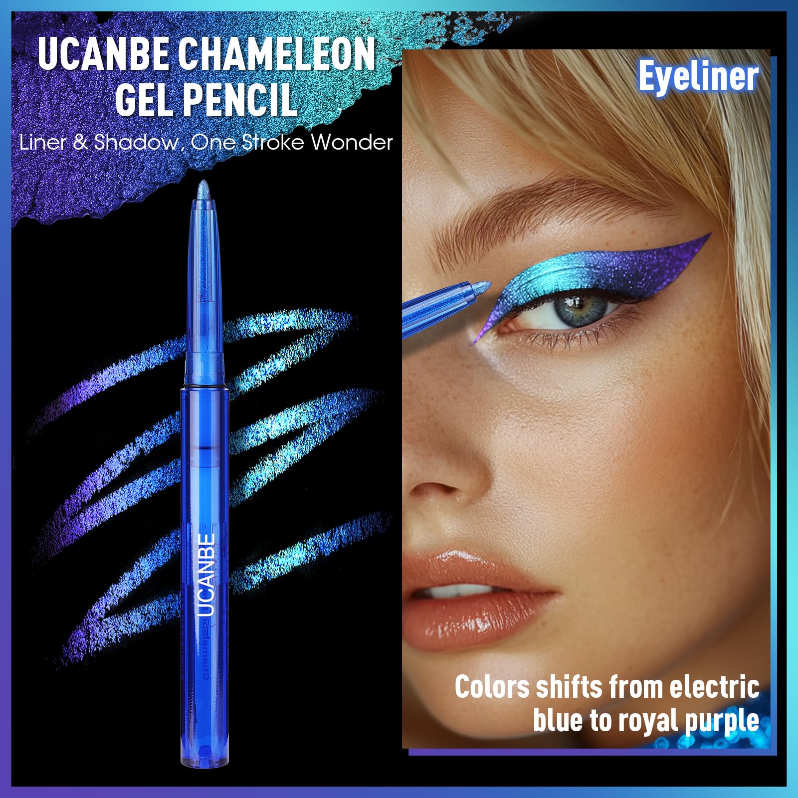 UCANBE Chameleon Eyeshadow & Eyeliner Gel Pencil - Image 3