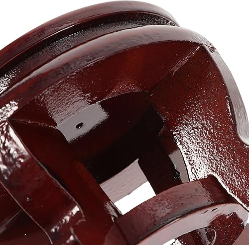 Miniatura 6 de BESTOYARD Base de maceta de madera asiática Soporte de jarrón de madera Soporte para plantas de madera Maceta de madera Plantas suculentas