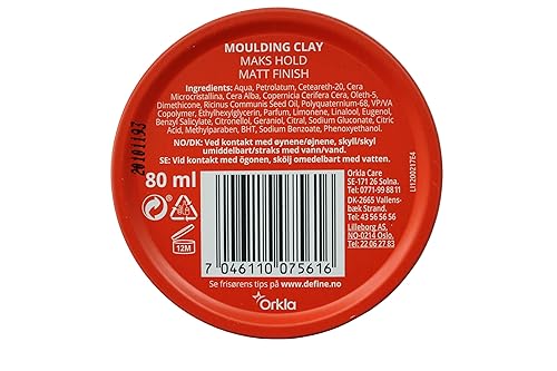 Miniatura 3 de Arcilla de moldeo - Cuidado del cabello escandinavo Premium. Acabado mate y máxima sujeción. Producto importado de lujo para el cabello,