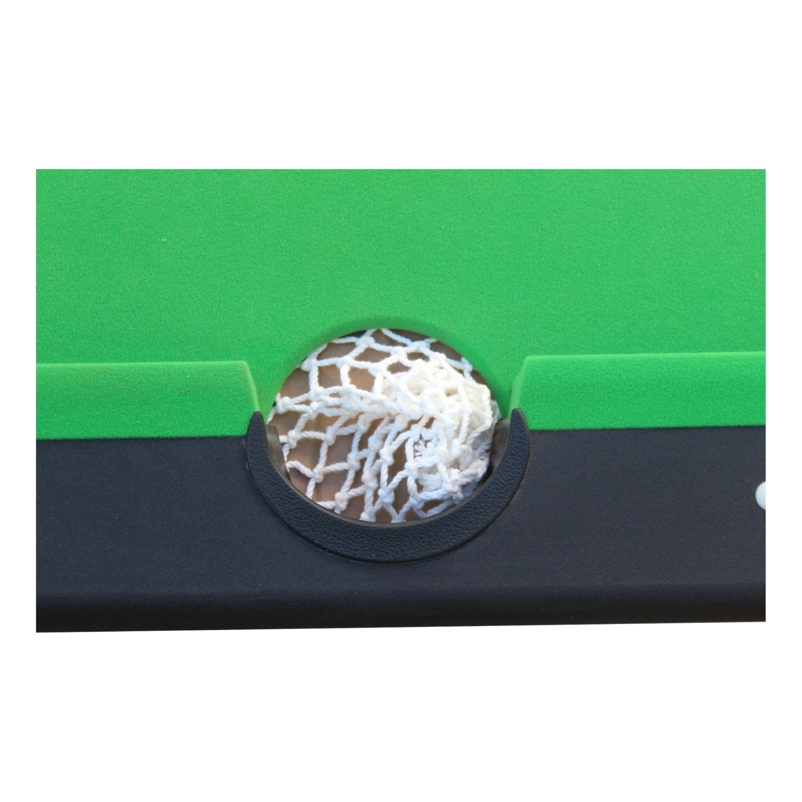 SOKKER Billard Américain avec Accessoires – Version Plateau Nomade Compacte, Transport & Installation Facile