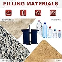 Vista 4 de ABCCANOPY - Bolsa de peso de grado industrial para toldo desplegable, 4