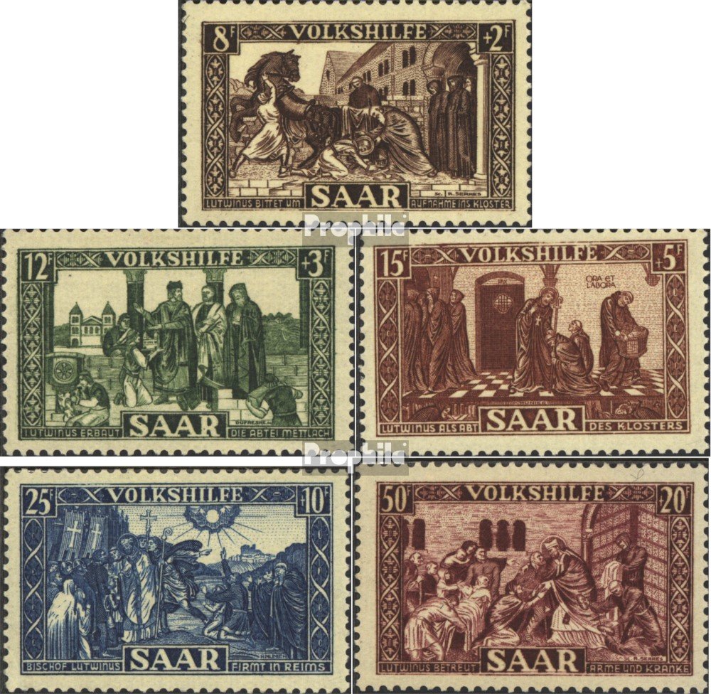 Prophila Collection Sarre 6I Neuf avec Gomme Originale ** MNH 1920 Allemagne (Timbres pour Les collectionneurs