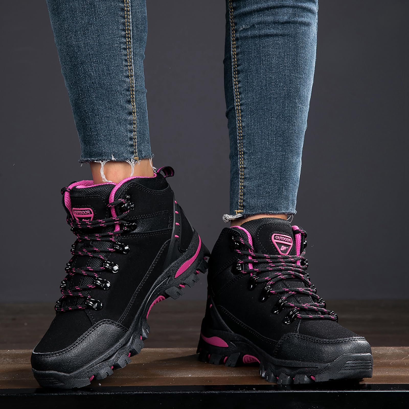 Zapatos de senderismo antideslizantes para mujer