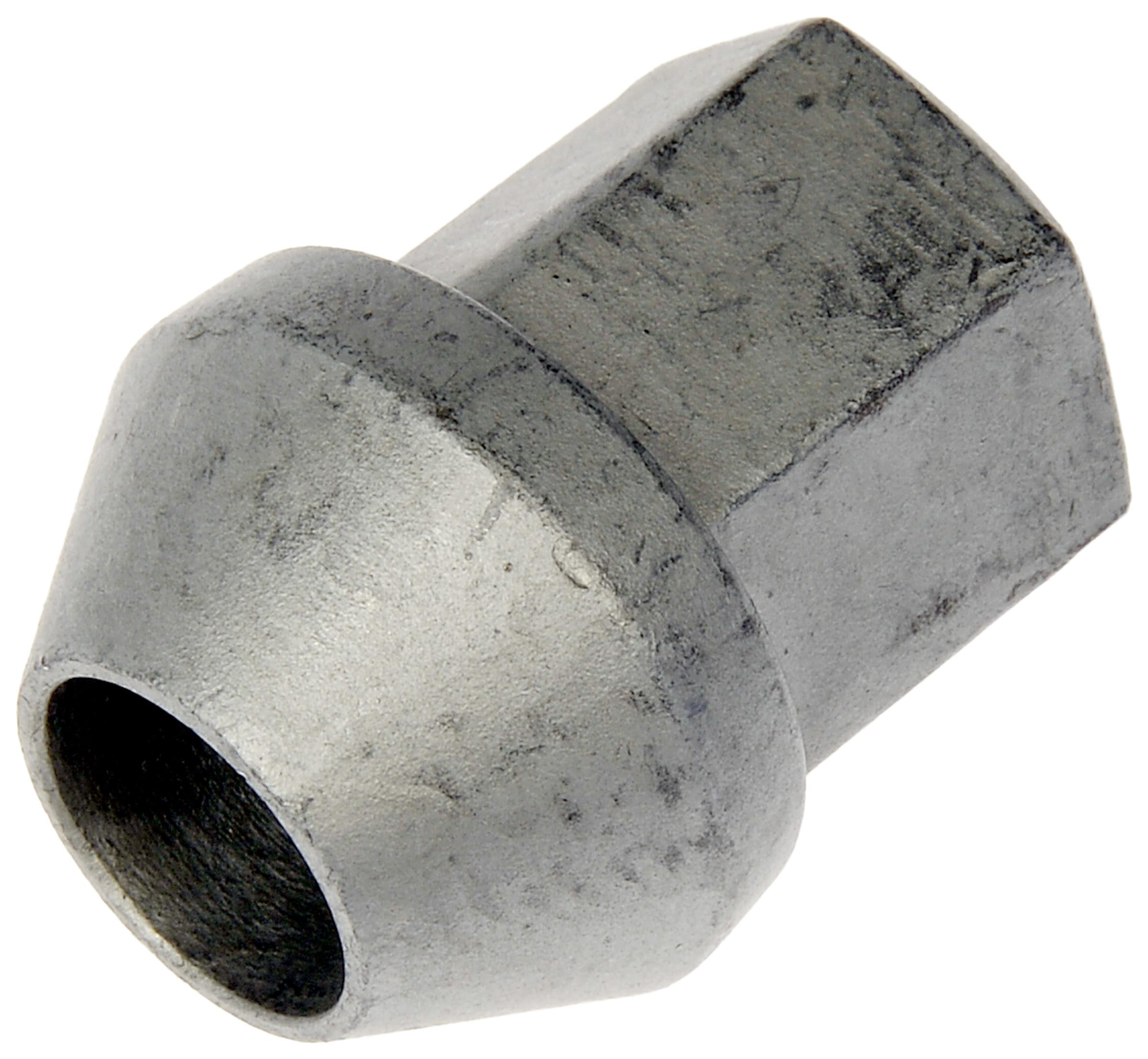Dorman 611-349 M12-1.50 - Tuerca de rueda de bulto - Hexagonal de 19 mm, 34 mm de longitud, compatible con modelos Ford seleccionados, paquete de 10