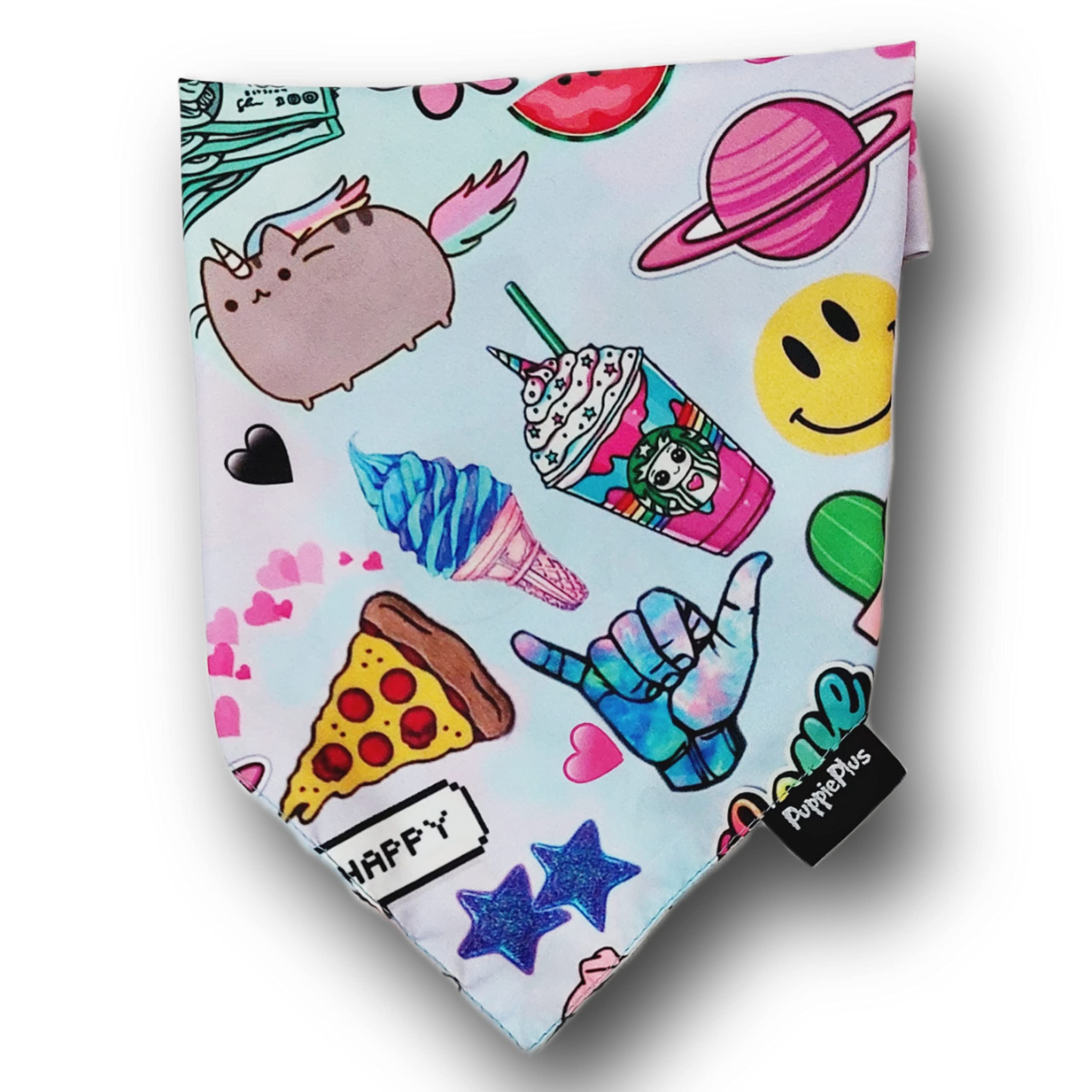 Foodie Bandana for Dogs and Cats Big and Small Size Bandana (B09YRRZT3C) Amazon Price History, Amazon Price Tracker