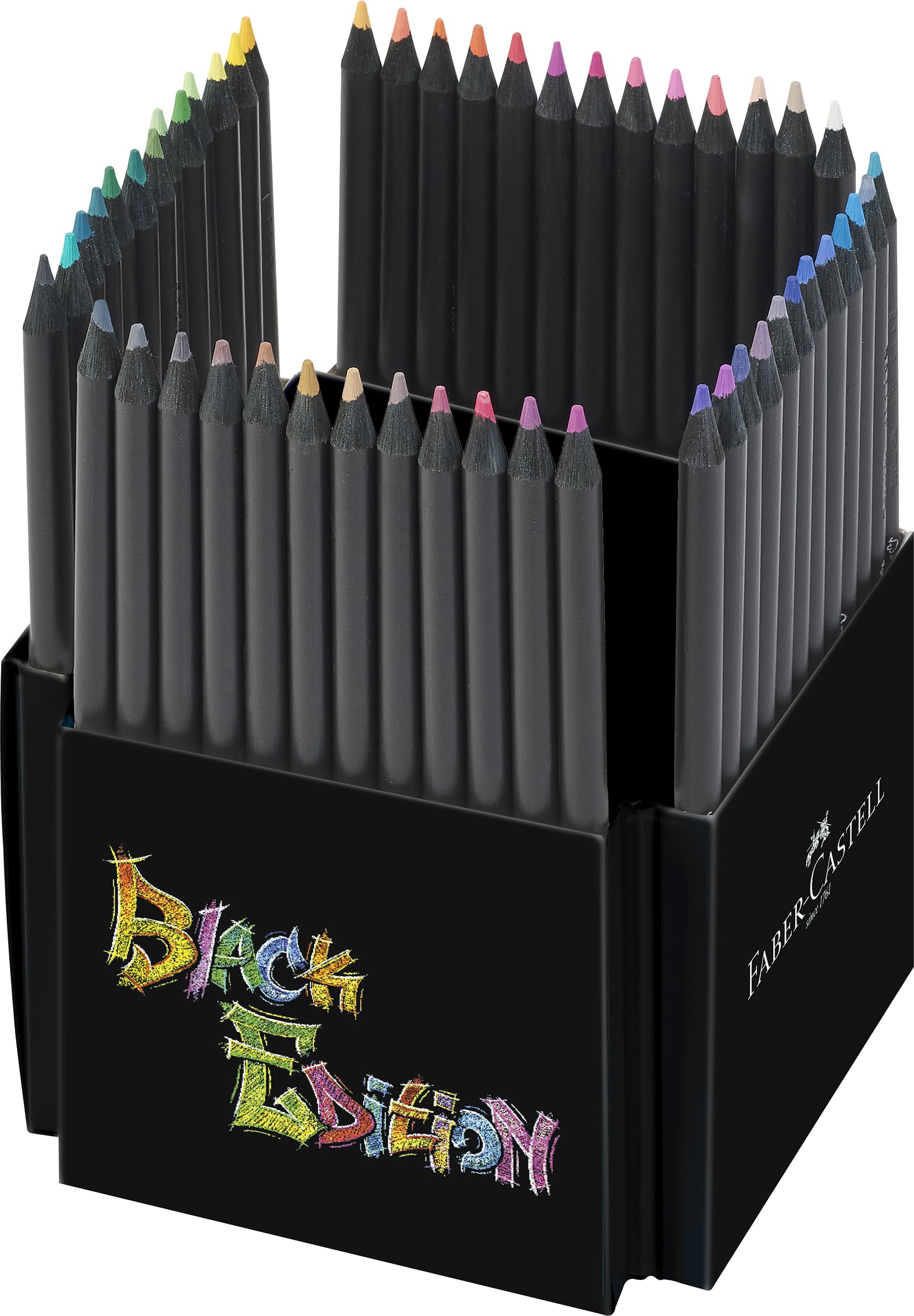 Black Edition Colored Pencils, 1 Count (Pack of 50)