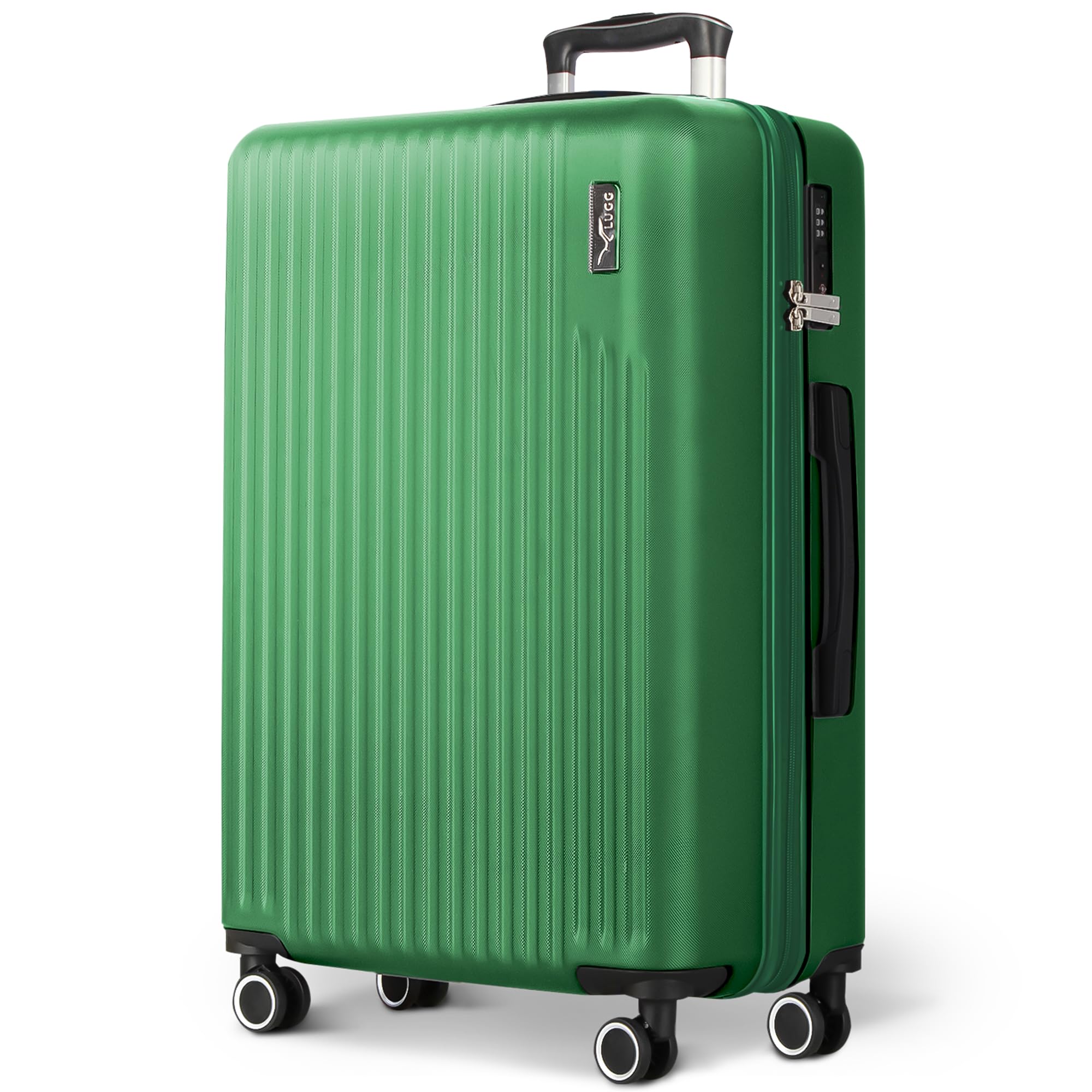 LUGG 20inch Vacay Suitcase ABS Luggage with TSA Indent Lock, Aluminium Trolley Handle, 360° Spinner Wheels, Water-Resistant & Durable Material - Airline Compatible (55 x 23 x 35cm) — view 46