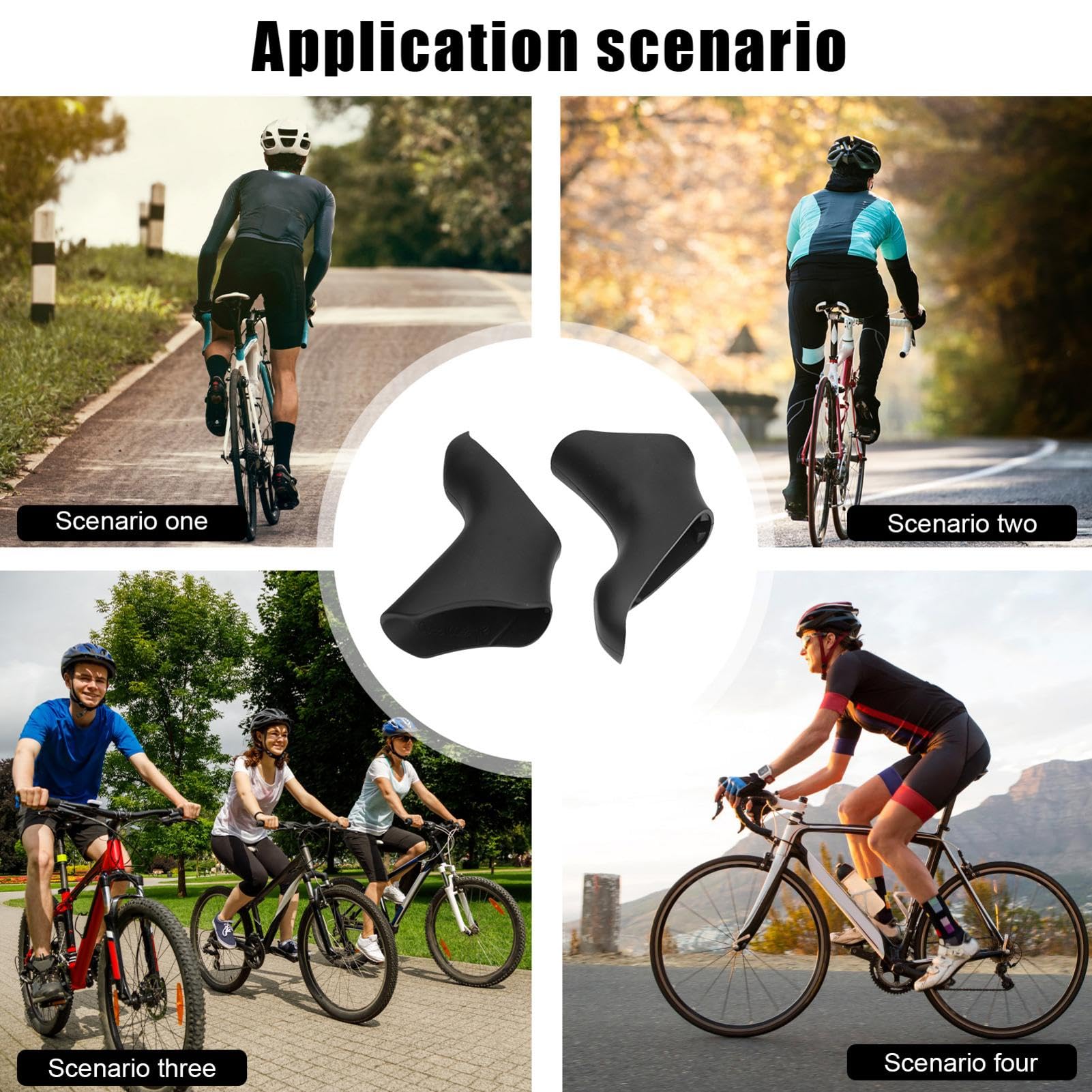 Protectores De Silicona Para Palancas De Freno De Bicicleta - Compatibles Con ST-5600/6600 Series, Antideslizantes Y Cómodos