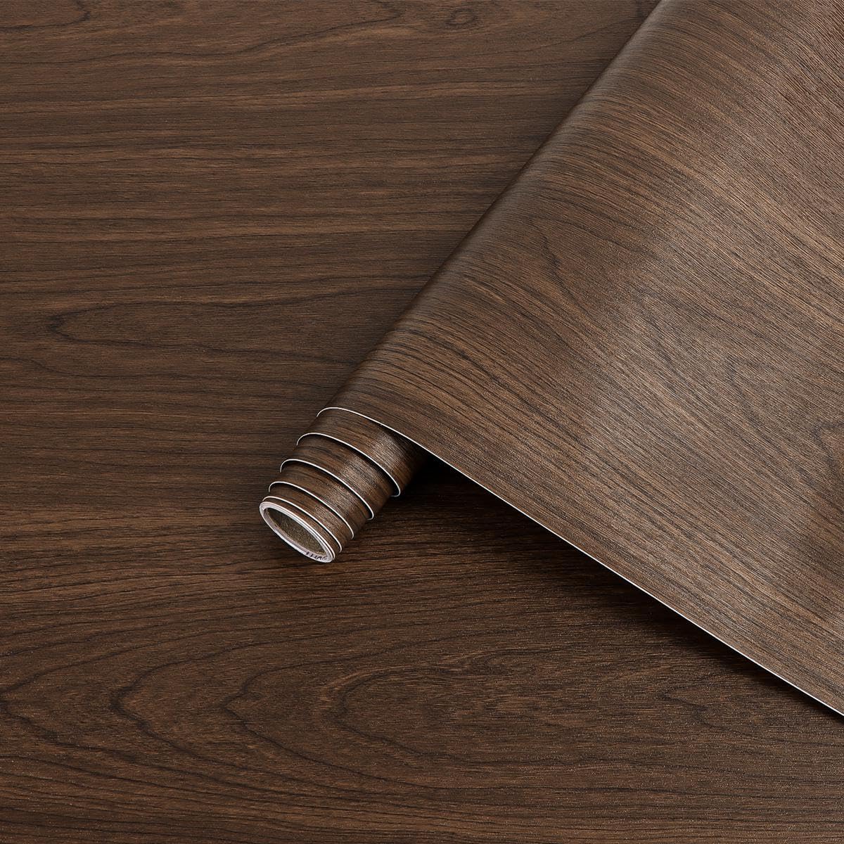 Arthome Wood Contact Paper Peel and Stick Self-Adhesive Wallpaper,Decorative Vinyl Wrap for Tables Countertop Cabinets Furniture Surface and Wall Coverling,Removable,Cherry Wood,60x508cm