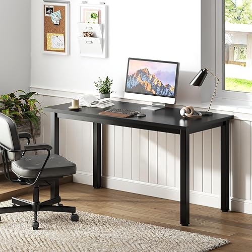 Miniatura 95 de Need Escritorio pequeño de 31.5 pulgadas resistente para espacios pequeños, escritorio de computadora para adolescentes, mesa de estudio, escritorio