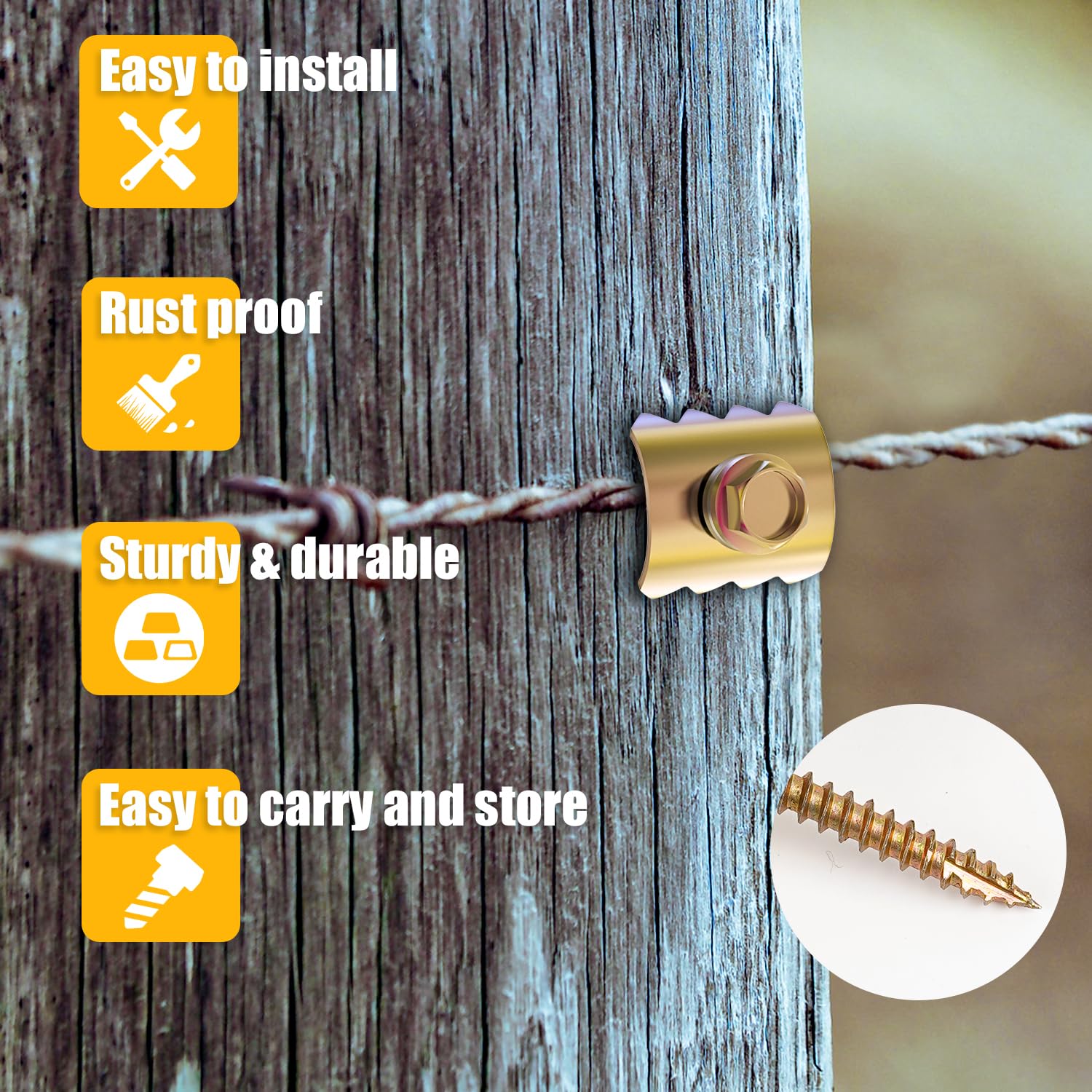 Cat Claw Wire Fence Staples Rust Resistant Cork Cat Claw Fasteners - 1 ...