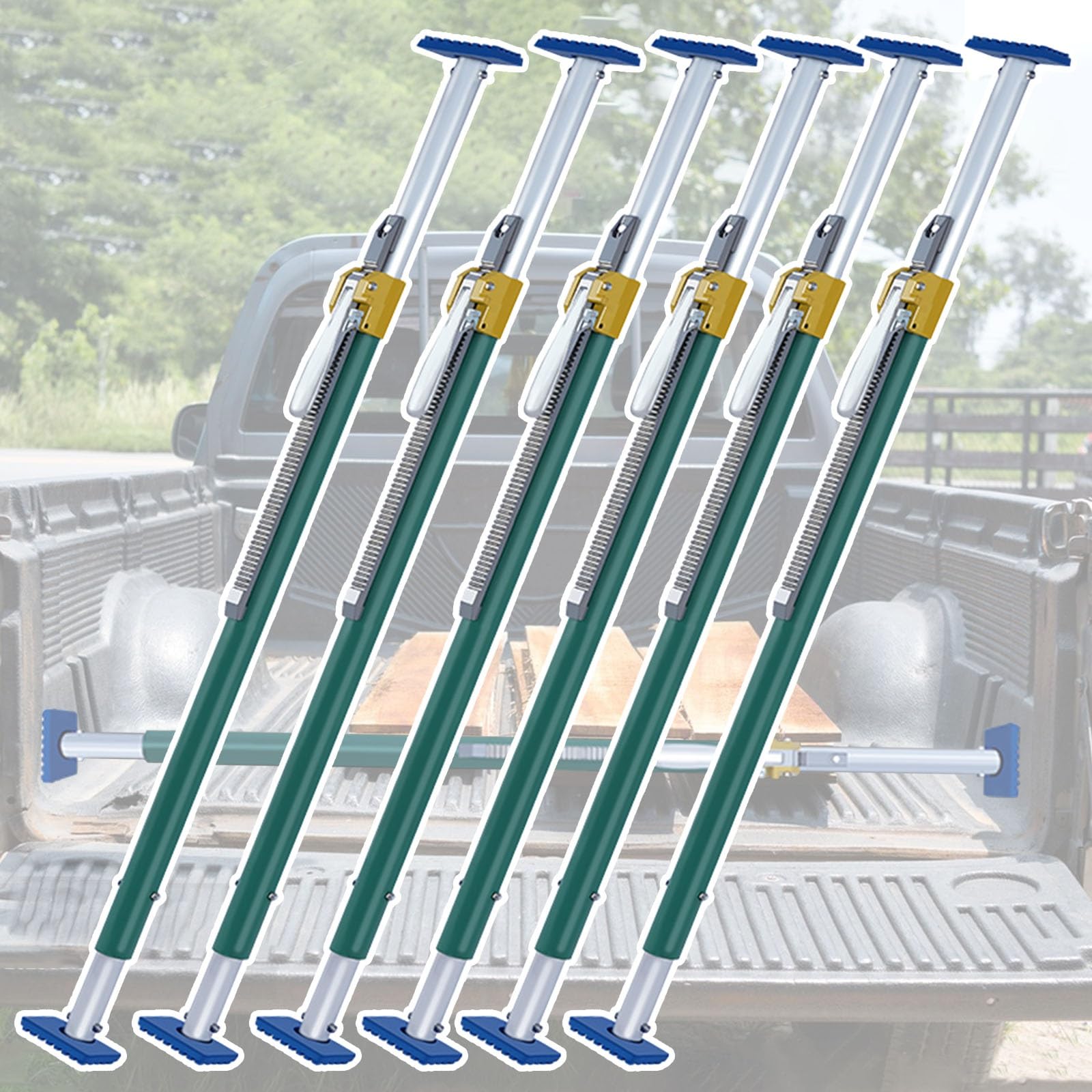 GYEQXKT Adjustable Cargo Bar for Secure Load Stabilization in Pickup Trucks and Semi Trailers