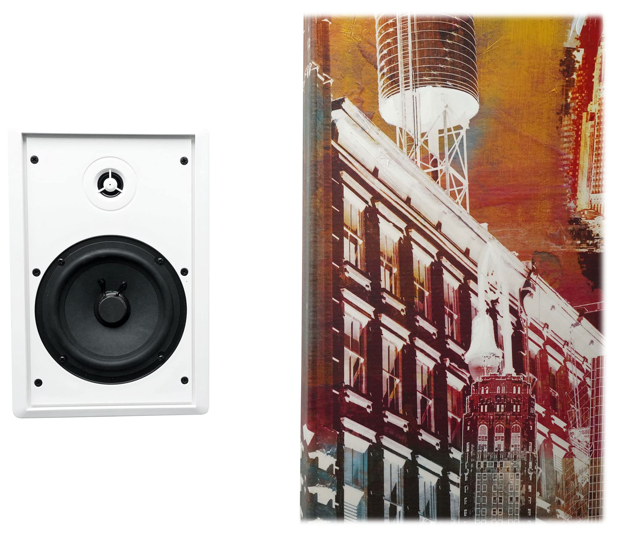 Rockville Rock Slim 70W White 