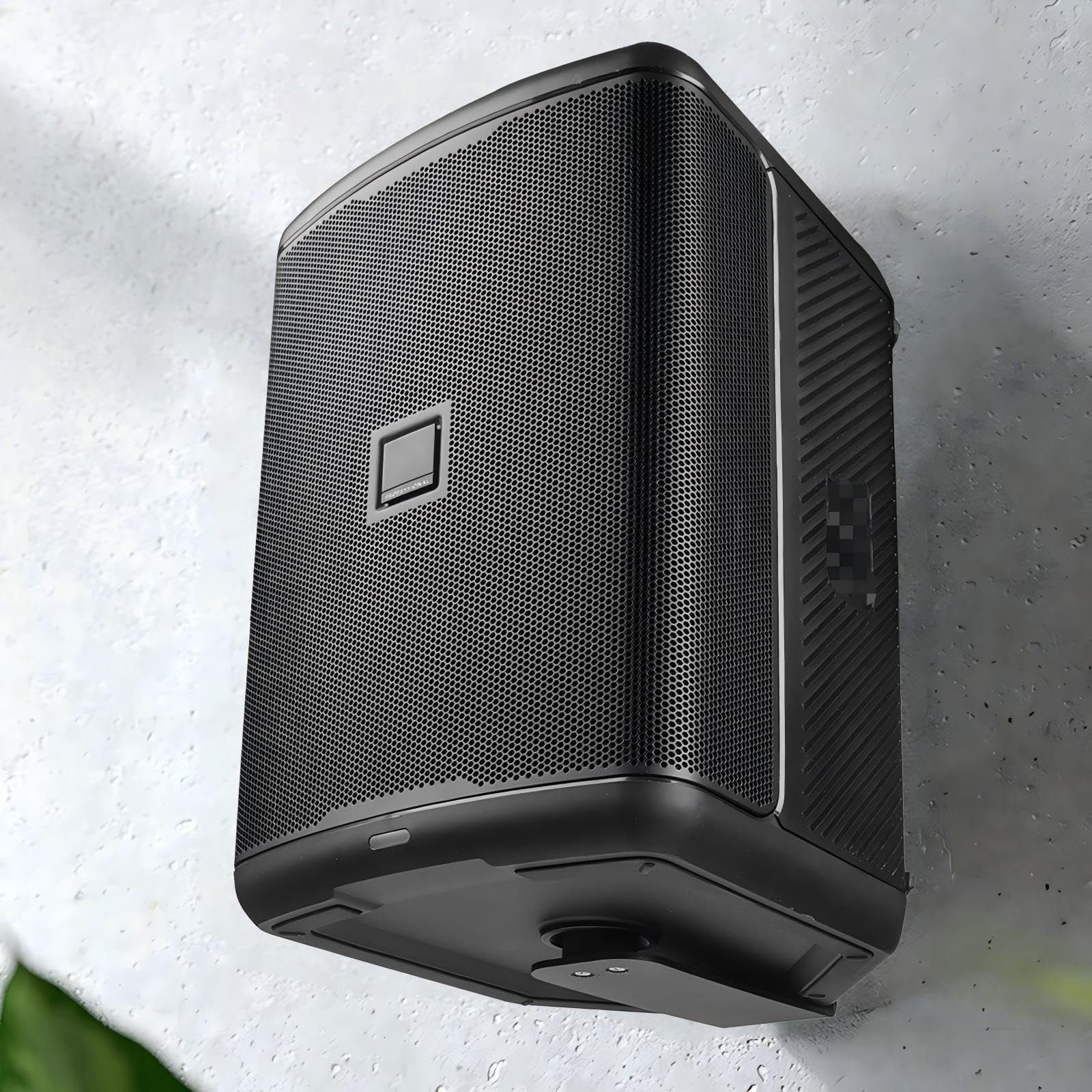 Support mural en métal pour haut-parleur portable compact JBL EON One, support de haut-parleur robuste, supporte jusqu'à 25 kg, compatible avec le système personnel JBL Professional tout-en-un