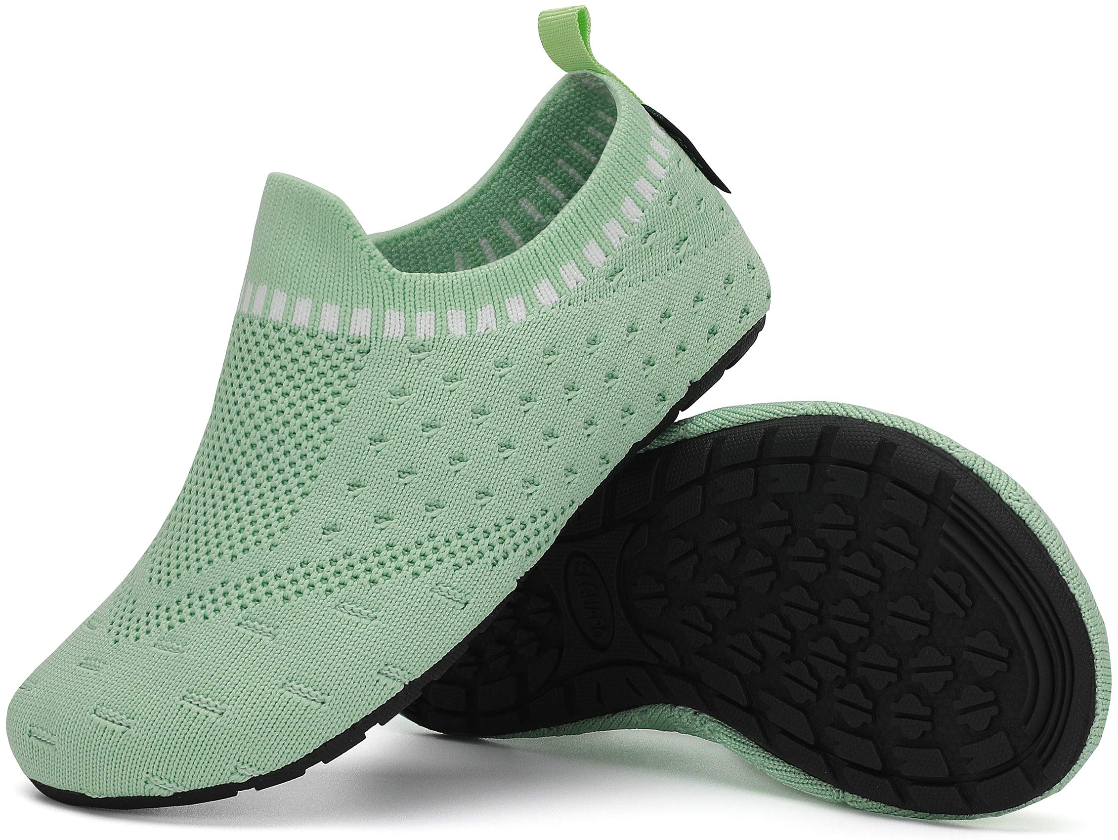 SAGUARO Zapatillas de Estar por Casa para Niños Zapatillas de casa Ligeras Zapatos de Punto Gr.20-37