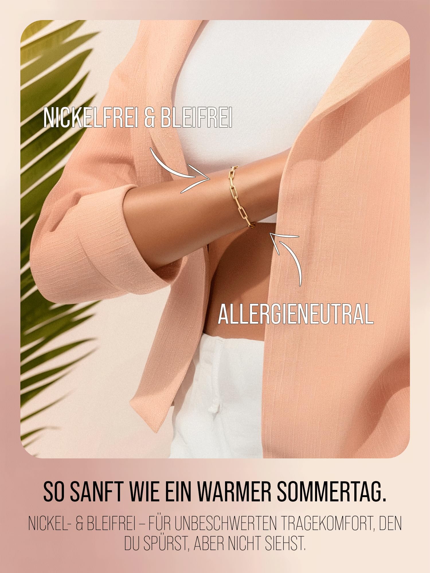 THIORA Schmuckset Damen Edelstahl 3-teilig | Kette, Armband & Ohrringe | wasserfest | abgestimmter Look | hautfreundlich | Geschenkbox