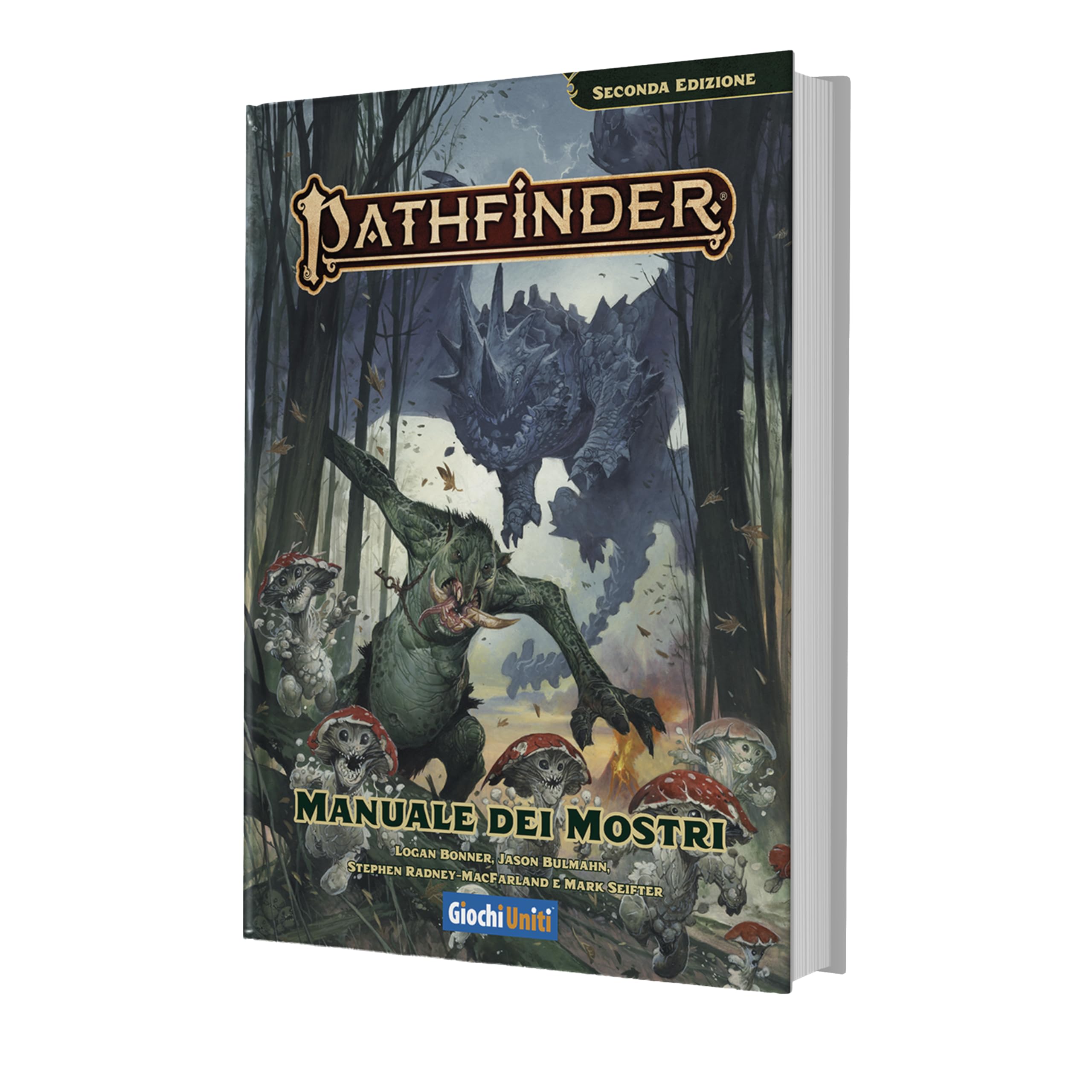 Giochi Uniti - Pathfinder Remaster: Manuel des Monstres, Jeu de rôle, 12 Ans et édition Italienne, GU3641