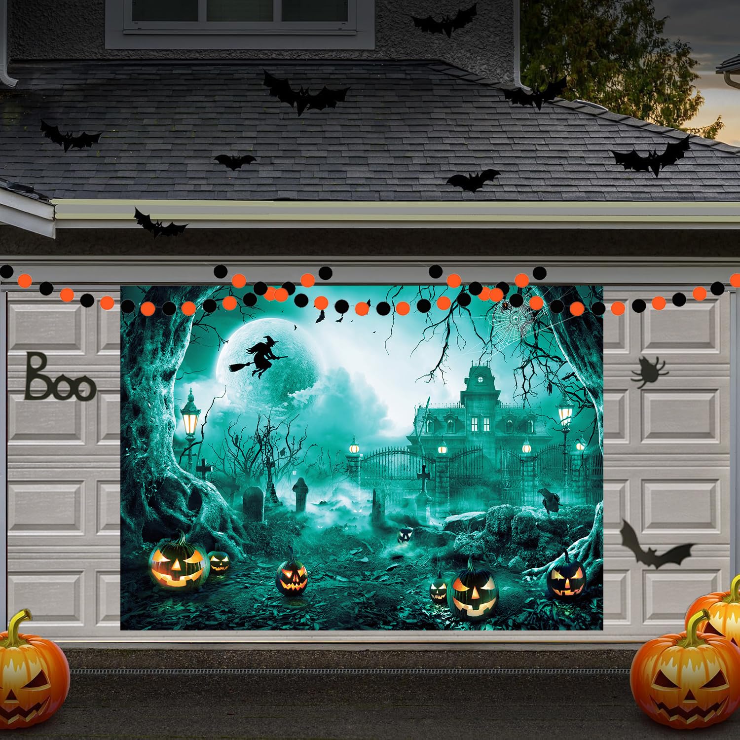 Toile De Fond Pour Fête D'Halloween - Décoration D'intérieur