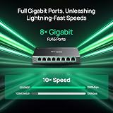 Omada ES208GP Commutateur PoE Gigabit facile à gérer 8 ports - 2