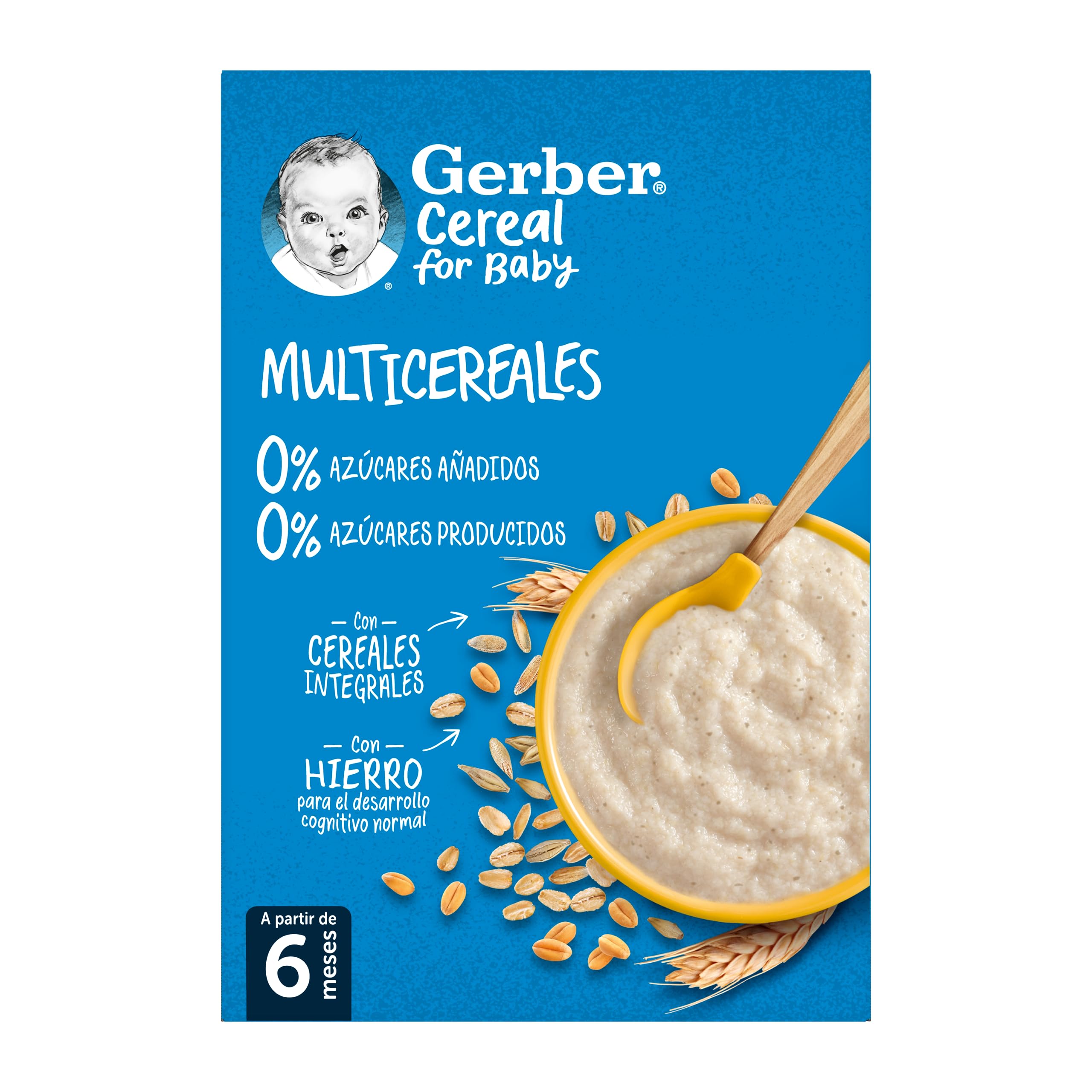GERBER Papillas Multicereales 270 g