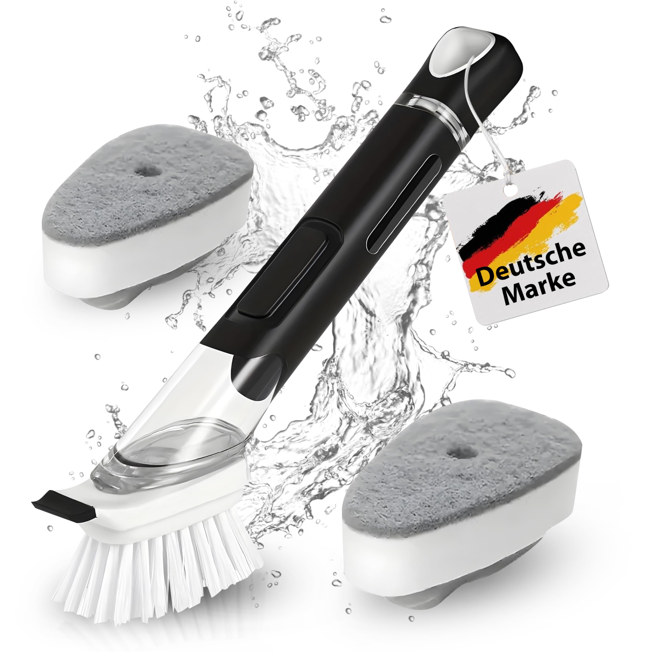 SAUBA Spülbürste Ronda - Deutsche Qualität Für Töpfe & Pfannen