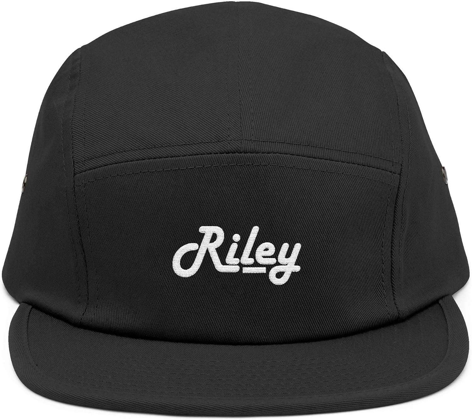 Riley 5 Panel Cap - Premium Embroidered Hat Gift in Camo, Black, Khaki