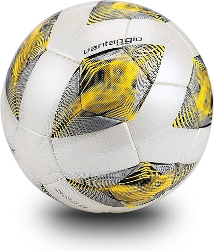 Miniatura 6 de Molten Soccer F5A3200 Pelota de competición de cuero suave para jugador profesional, amante del fútbol, pelota de entrenamiento deportiva, talla 5#