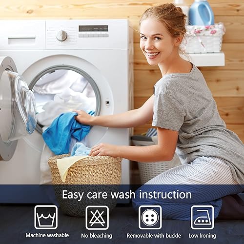 Miniatura 6 de Coxila Divertida cortina de ducha con diseño de gato, dinosaurio, dinosaurio, niños, mar, océano, olas frescas, divertidas, peces, únicos, extraños,