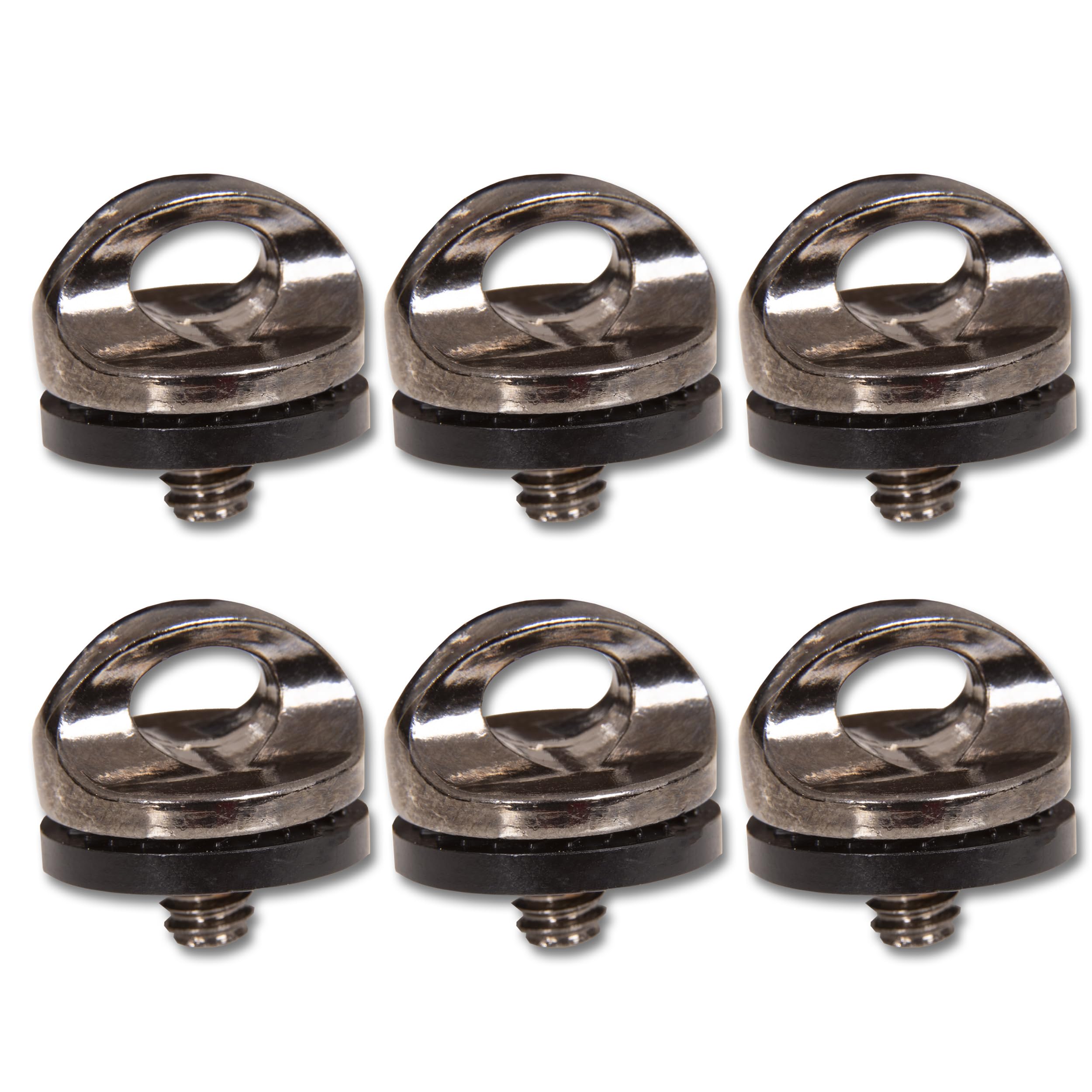 Danger Buddies Camera Tripod Adapter Ring - Quick Install/Release 1/4""-20 Neck and Wrist Strap Mount for Camera Slings and Securing Camera Lanyards -