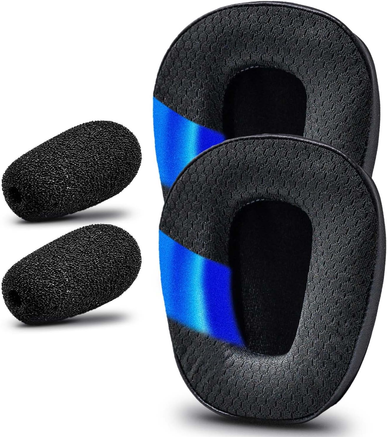 Ear Pads Compatible with B450-XT B550-XT Headset I with Microphone Foam (Cooling Gel Breathable Mesh)