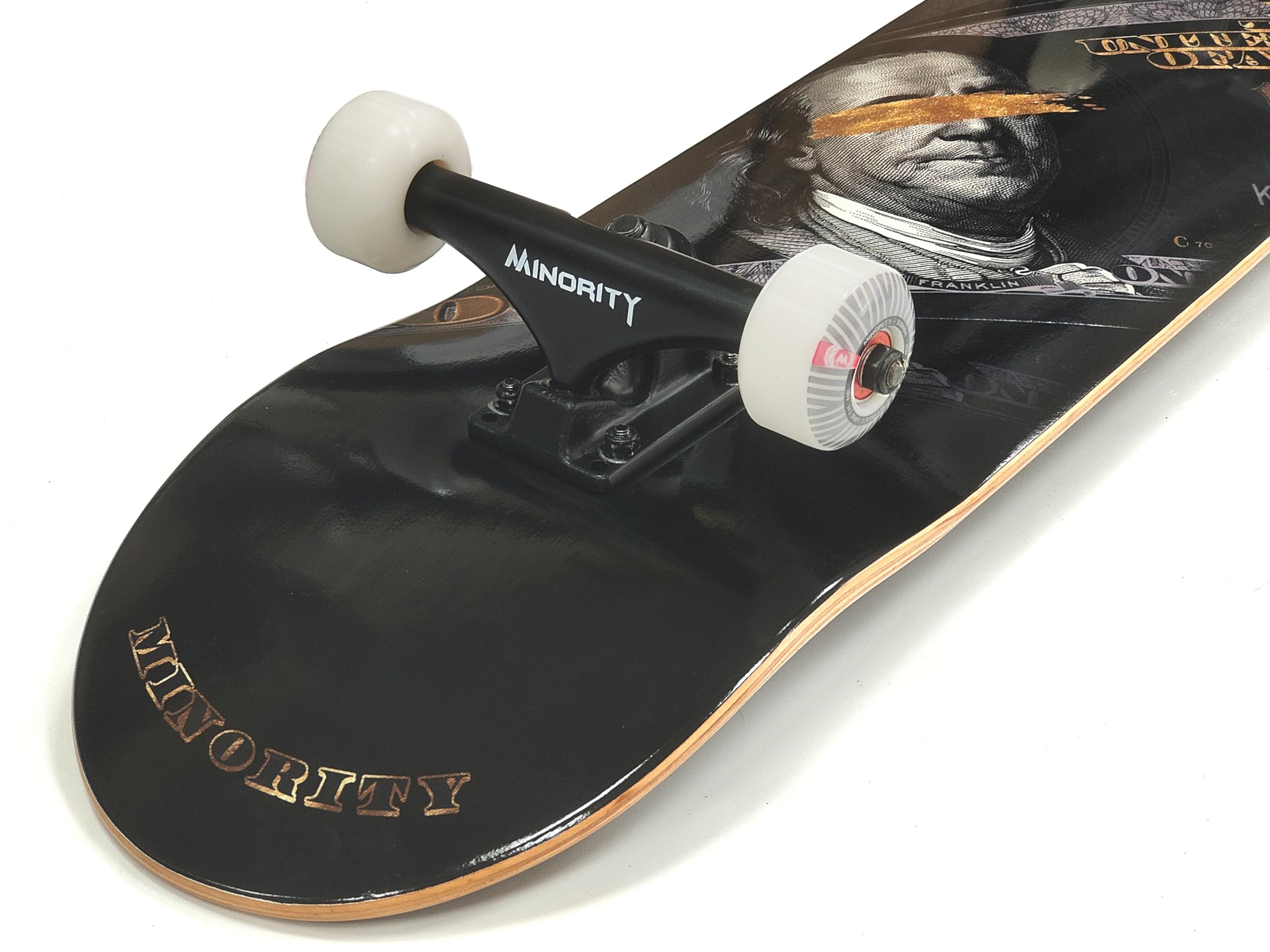 Minority Skateboard en érable pour débutants, intermédiaires et Professionnels 81,3 cm