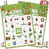 Christmas Bingo Game for Kids - Christmas Party Games and Decorations