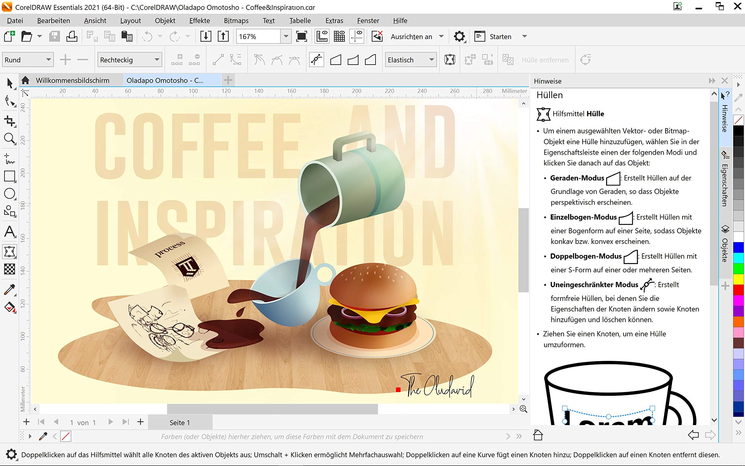 COREL CorelDRAW Essentials 2021 *für Windows 10*-DEUTSCH-Box (Nachfolger der CorelDraw Home & Student)
