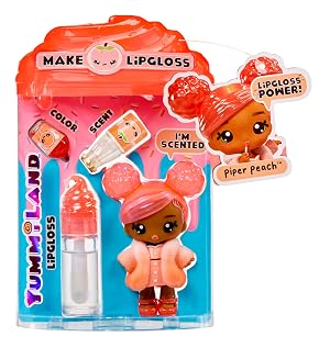 Yummiland Lipgloss Doll- Piper Peach Ages 4
