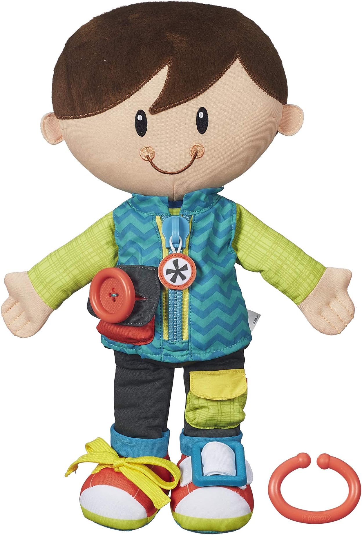 Playskool Classic Dressy Kids Boy Plush Toy for Toddlers From Age 2 (Amazon Exclusive)