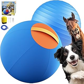 Happypaw 30'' Herding Ball for Dogs – Enhanced Chew Resistance & Heavy-Duty Material,Durable Dog Toy Agility Equipment for Australian Shepherds, Cattle, Border Collies, and Small/Medieum Breed